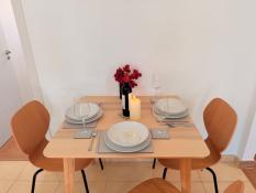 Indoor dining table 