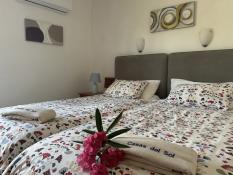 Master bedroom with high-quality Hypnos beds